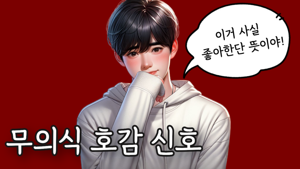 남자 호감 신호